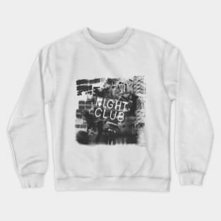 night club duck T-shirt design Crewneck Sweatshirt